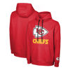 Picture of FOCO NFL Men's Official Sideline Primary Logo Performance Pullover Hoodie Sweatshirt (US, Alpha, Large, Regular, Regular, Kansas City Chiefs - Red)