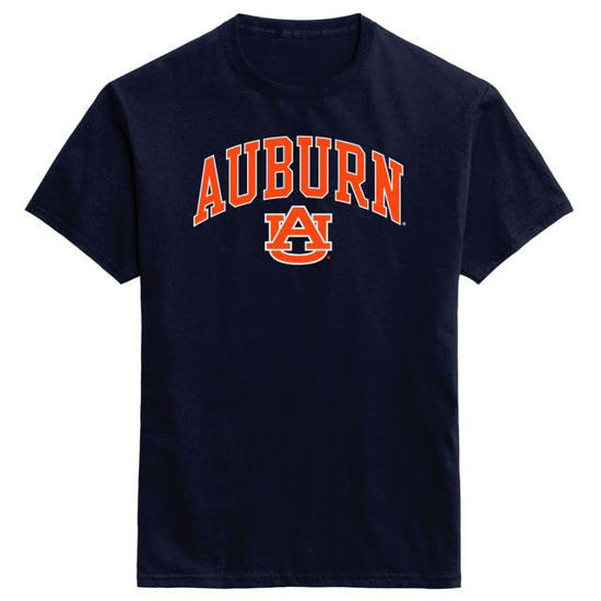 Picture of Barnesmith Auburn University AU Tigers Short-Sleeve T-Shirt, Spirit, Navy, X-Large