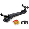 Picture of NANYI 4/4 Violin Shoulder Rest Collapsible Adjustable 3/4 Size Violin niversal Type Violin Parts soft Safety Easy to use, High strength sponge (Black) mute and rosin.