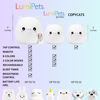 Picture of Lumipets Kawaii Pig Night Light, Silicone Rubber Material, Multicolor, USB Rechargeable, Remote Control, 12 Hour Battery Life, 60 Minute Auto-Shutoff Timer, Great For Kids Bedrooms