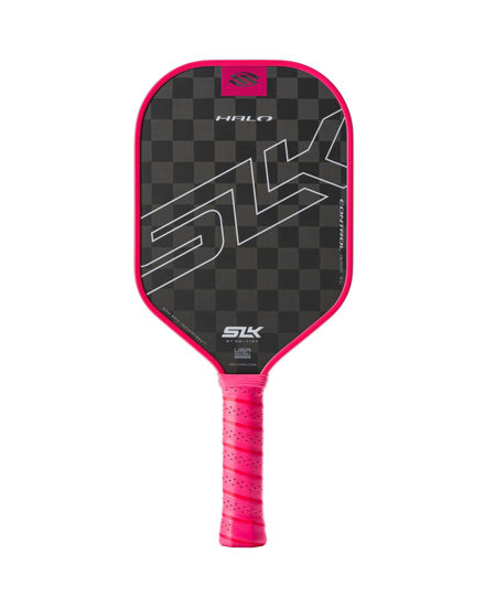 Picture of Selkirk SLK Halo Control XL Pickleball Paddle | Raw Carbon Fiber Pickleball Paddle with a Rev-Core Power Polymer Core | The Pickleball Paddle Designed for Ultimate Spin & Power | Pink