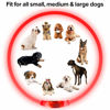 Picture of Led Dog Collar, BSEEN USB Rechargeable Flash Dog Necklace Light, Pet Safety Collar Makes Your Beloved Dogs Be Seen at Night for Small Medium Large Dogs(Red)