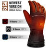 Picture of LUWATT Heated Gloves 8H Working Hours Rechargeable Lithium Battery 3 Temperature Settings Electric Heat Resistant Gloves for Men Women for Sports Outdoor Climbing Hiking Skiing Winter Handwarmer