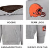 Picture of Ultra Game Youth Extra Soft Poly Dry Fleece Pullover, Heather Gray, 10/12