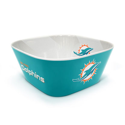 Picture of YouTheFan NFL Miami Dolphins Large Party Bowl