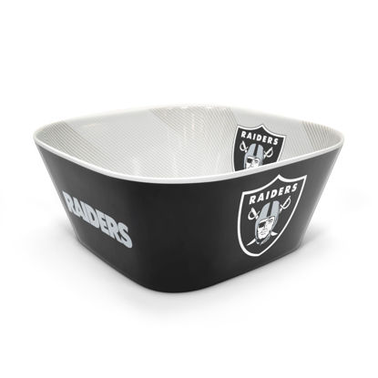 Picture of YouTheFan NFL Las Vegas Raiders Large Party Bowl