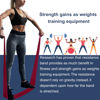 Picture of A AZURELIFE Resistance Bands,Professional Non-Latex Elastic Stretch Bands，Long Flat Exercise Bands for Physical Therapy, Yoga, Pilates, Rehab, at-Home or The Gym Workouts, Strength Training