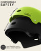 Picture of OutdoorMaster Skateboard Cycling Helmet - Two Removable Liners Ventilation Multi-Sport Scooter Roller Skate Inline Skating Rollerblading for Kids, Youth & Adults - L - Lemon