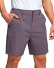 Picture of Pinkbomb Men's Golf Shorts with 6 Pockets Stretch Quick Dry Hiking Work Dress Shorts for Men (Dusty Purple, 4X-Large)