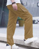 Picture of LYRXXX Men's Casual Cargo Pants Hiking Pants Workout Joggers Sweatpants for Men,DarkKhaki,S