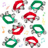 Picture of 8 Pcs Band Wrist Bells,Christmas Wrist Bells,Jingle Bells Musical Instrument Percussion for Christmas Party Favors Toys,Birthday Gifts
