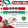 Picture of 8 Pcs Band Wrist Bells,Christmas Wrist Bells,Jingle Bells Musical Instrument Percussion for Christmas Party Favors Toys,Birthday Gifts