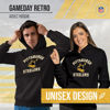 Picture of Team Fan Apparel NFL Adult Unisex Retro Gameday Ultra Soft Fleece Hooded Sweatshirt, Officially Licensed Football Hoodie (Pittsburgh Steelers - Black, Adult XX-Large)