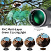 Picture of K&F Concept 20-60x60 Spotting Scopes for Target Shooting, Waterproof Spotter Scope with Tripod & Phone Adapter, 131-66ft/1000yds BAK4 45°Angled Eyepiece Range Scope for Bird Watching Wildlife Hunting