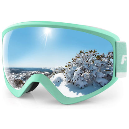 Picture of findway Kids Ski Goggles, Kids Snow Snowboard Goggles for Boys Girls Youth OTG