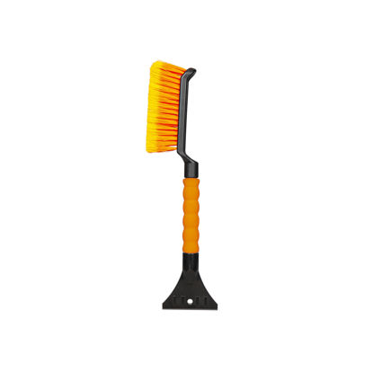 Picture of Autovir 17" Snow Brush & Ice Scraper for Car Windshield | Heavy-Duty Snow Removal Tool | Small Snow Brush with Ergonomic Foam Grip | Essential Car Winter Accessory | Efficient Snow Clearing Brush