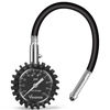 Picture of Vondior Tire Pressure Gauge (0-100 PSI) Heavy Duty Air Pressure Gauge, ANSI Certified Tire Gauge for Car and Trucks Tires with Large 2 Inch Easy to Read Glow Dial, Stocking Stuffers for Men