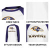 Picture of Ultra Game Men's Standard NFL Official Super Soft Raglan Baseball Long Sleeve T-Shirt, 2024 Edition
