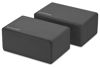 Picture of Fitvids Set of 2 High Density Yoga Blocks, 9"x6"x4" Each, Pair (Black)