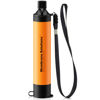 Picture of Membrane Solutions Personal Water Filter, Survival Filtration Straw Portable Gear, Emergency Preparedness, Supply for Drinking Hiking Camping Travel Hunting Fishing Team Family Outing (Orange, 1 Pack)