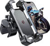 Picture of JOYROOM Motorcycle Phone Mount, [1s Auto Lock][100mph Military Anti-Shake] Bike Phone Holder for Bicycle, [10s Quick Install] Handlebar Phone Mount, Compatible with iPhone, Samsung, All Cell Phone