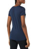 Picture of Amazon Essentials Women's Tech Stretch Short-Sleeve V-Neck T-Shirt (Available in Plus Size), Pack of 2, Navy/White Tie Dye, XX-Large