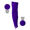 Picture of Nxtrnd Air-TEK Arm Sleeves, Breathable Football Arm Sleeves, Compression Arm Sleeves for Men, Sold as a Pair (Large, Purple)