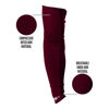 Picture of Nxtrnd Air-TEK Arm Sleeves, Breathable Football Arm Sleeves, Compression Arm Sleeves for Men, Sold as a Pair (Large, Maroon)