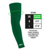Picture of Nxtrnd Air-TEK Arm Sleeves, Breathable Football Arm Sleeves, Compression Arm Sleeves for Men, Sold as a Pair (Large, Dark Green)