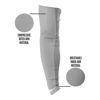 Picture of Nxtrnd Air-TEK Arm Sleeves, Breathable Football Arm Sleeves, Compression Arm Sleeves for Men, Sold as a Pair (Large, Grey)