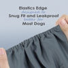 Picture of wegreeco Washable Male Dog Belly Band (Stylish Pattern)- Pack of 3 - Washable Male Dog Belly Wrap, Dog Diapers Male (Morandi, XX-Large)