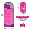 Picture of oaskys Camping Sleeping Bag - 3 Season Warm & Cool Weather - Summer Spring Fall Lightweight Waterproof for Adults Kids - Camping Gear Equipment, Traveling, and Outdoors