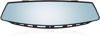 Picture of Verivue Mirrors Universal 12 Inch Interior Clip On Panoramic Curved Convex Rearview Mirror, Anti Glare, Blue Tint, Wide Angle Mirror, Car Mirror, Extended Rear View Mirror, Rear View Mirror Accessory