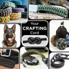 Picture of TECEUM Paracord Type III 550 Red (Fire) - 200 ft - 4mm - Tactical Rope MIL-SPEC - Outdoor para Cord -Camping Hiking Fishing Gear and Equipment - EDC Parachute Cord - Strong Survival Rope 021