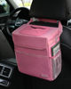 Picture of SIBOFUEGO Car Trash Can Cute - Multifunctional Interior Car Accessory for Women, Car Organizer and Storage with Adjustable Straps, Car Stuff Storage 2 Gallons (Leopard-Print Pink)