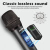 Picture of talomen Wireless Microphone,Professional Dual Handheld Cordless Dynamic Mic System with Rechargeable Receiver(160 Ft),Karaoke Microphone Set for Singing,Karaoke,Wedding,DJ,Party,Speech,Church,K60-2