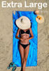 Picture of Microfiber Lightweight Beach Towel Sand Free Quick Dry Absorbent Thin Compact Towels for Swimming Pool Camping Beach Accessories Large Easy Pack Travel Things for Vacation Essentials Gift Adult