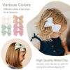 Picture of CÉLLOT Girls Hair Bows Linen Fabric 3.5" Bows Alligator Clips Hair Accessories for Little Girls Toddlers Kids and Teens,20 Pieces