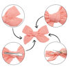 Picture of CÉLLOT 20 Pieces Girls Hair Bows Linen Fabric Bows Alligator Clips Hair Accessories for Little Girls Toddlers Kids and Teens(Pink)