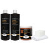 Picture of Furniture Clinic Leather Complete Restoration Kit | with Leather Recoloring Balm, Cleaner, 2-in-1 Protection Cream & Conditioner, Sponge, and Cloth | Repair Kit for Furniture (Tan)