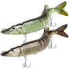 Picture of TRUSCEND Fishing Lures for Bass Trout Pike Segmented Multi Jointed Swimbaits Slow Sinking Swimming Lures for Freshwater Saltwater Lifelike Fishing Lures