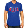 Picture of Team Fan Apparel NFL Starting Fresh Short Sleeve Heather T-Shirt - Adult Sports Gear for Men and Women (Buffalo Bills - Royal, Adult XX-Large)