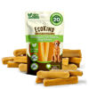 Picture of Ecokind Himalayan Dog Chews, Healthy Dog Treats, Odorless Dog Chews, Rawhide Free, Long Lasting Dog Bones for Aggressive Chewers, Indoors & Outdoor Use, Made in The Himalayans, Large (Pack of 20)