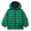 Picture of Amazon Essentials Boys' Lightweight Water-Resistant Packable Hooded Puffer Coat, Green, X-Small