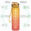 Picture of Enerbone 32 oz Water Bottle, Leakproof BPA & Toxic Free, Motivational Water Bottle with Times to Drink and Straw, Fitness Sports Water Bottle with Strap for Office, Gym, Outdoor Sports