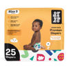Picture of Hello Bello Premium Baby Diapers Size 3 I 25 Count of Disposable, Extra-Absorbent, Hypoallergenic Baby Diapers with Snug and Comfort Fit I Alphabet Soup