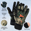 Picture of KastKing Mountain Mist Fishing Gloves - Cold Winter Weather Fishing Gloves - Fishing Gloves for Men and Women - Ideal as Ice Fishing, Photography, or Hunting Gloves(Prym1 Mp,Small)