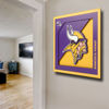 Picture of YouTheFan NFL Minnesota Vikings 3D Logo Series Wall Art - 12x12
