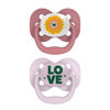 Picture of Dr. Brown's Advantage Baby Pacifier, Fully Symmetrical Soother with Soft Silicone Bulb, 0-6m, BPA Free, Lavender Love, 2 Pack (Style May Vary)