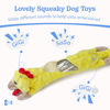 Picture of SHARLOVY Dog Squeaky Toys -Chicken Crinkle Dog Toy, Bubble Plush Pet Toys Puppy Teething Toys No Stuffing Animals Dog Toy Doggies Toys Dog Chew Toy for Medium Dogs